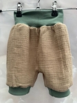 Musselin Hose kurz Gr.98/104